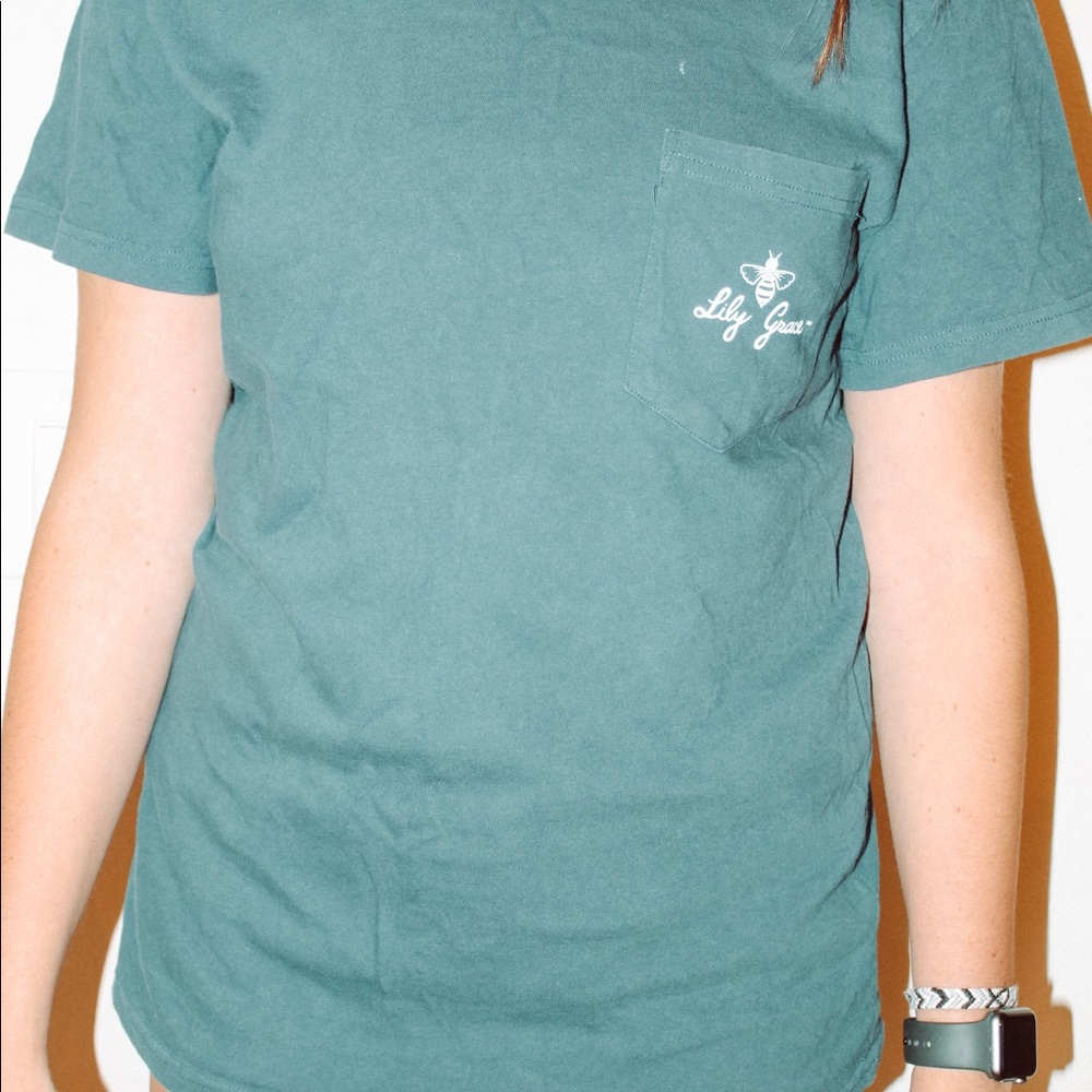 Lily Grace Navy Blue 4th Of July TShirt